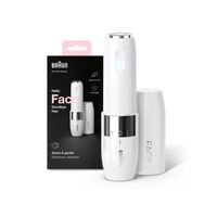 Mini Depiladora Facial Eléctrica Braun Fs1000 Blanca