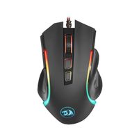 Mouse Gamer Redragon M607 Griffin RGB 7200dpi Negro