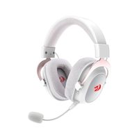 Audífonos Gamer Inalámbricos Redragon Zeus Pro Wireless H510 Blanco RGB