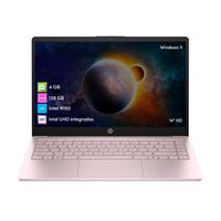 Notebook HP Intel N150 4GB 128GB 14' HD Win11 Rosa