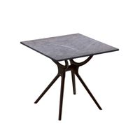 Mesa de Comedor Art 80x80 Gris