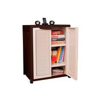 Mueble Organizador 2 Niveles Madeira 70x95x45cm