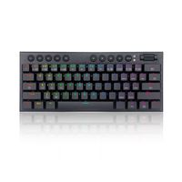 Teclado Gamer Redragon Horus Mini Wireless Inglés K632RGB-PRO Negro