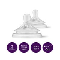 Tetina Natural Avent SCY961/02 flujo recién nacidos 0m+