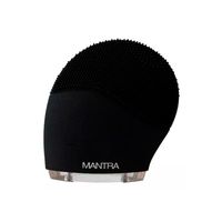Limpiador Facial y Masajeador Mantra Silicone Brush Negro