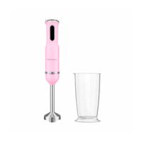 MiniPimmer Thor Retro Style Hand Mixer Pink 500W