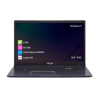 Notebook Asus Vivobook Go Celeron 8GB 512GB SSD 15.6' FHD Win11