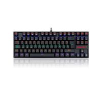 Teclado Gamer Redragon Kumara Black Mecanico Español Rainbow