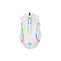 Mouse Gamer Redragon M607W Griffin RGB 7200dpi Blanco