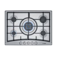 Encimera a Gas Bosch PGQ7G5B90 Acero Inoxidable 5 quemadores