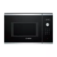 Microondas Integrable Con Grill Bosch BEL554MS0 25L Inox