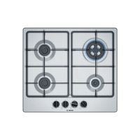 Encimera a Gas Bosch PGH6B5B60 60cm 4 quemadores Acero inox