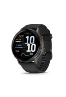 Venu 4 (45mm), GPS, Wi-Fi, Black w/ Slate + Black, Garmin