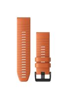 QuickFit 26 Watch Band - Ember Orange Silicone