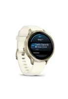Venu 4 (41mm), GPS, Wi-Fi, Beige w/ Lunar Gold + Bone, Garmin