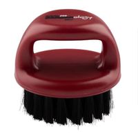 Cepillo Botapelo De Nudillo Para Barbero Rojo