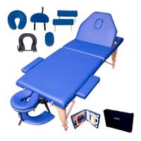 Camilla Masaje Nanofort Plagble Spa Fisioterapia 3 Cuerpos Azul