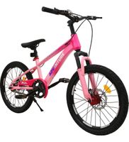 Bicicleta Ni os Infantil Aro 20 Acero Frenos Disco Rosa