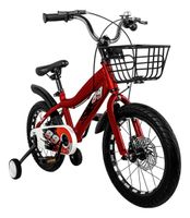 Bicicleta Ni os Infantil Roja Aro 16 Canasta Racing Rojo