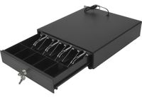 Gaveta De Dinero Metalico 4 Billetes 5 Monedas Cable Rj11 Pos