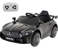 Carrito Montable Electrico 12v Coche Mercede Benz 3 A 6 Años negro