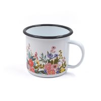 Tazon enlozado 500ml tematica Flores