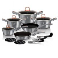 BATERIA DE COCINA 18 PZS MOONLIGHT COLLECTION ANTIADHERENTE