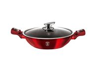 Wok con Tapa 30 cm Full Induccion con Tapa