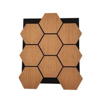 PANEL AC STICO TIPO COLMENA 5PZS CAF 81X66