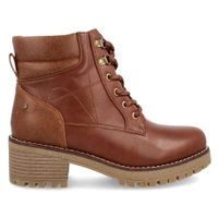 Botín Mujer Bata Cristi Caramel