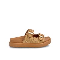 Sandalia Mujer Bata Barack Beige