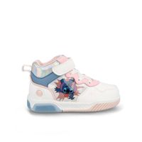 Botín Niña Bubblegummers Stitch Blanco- Azul
