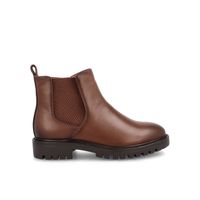 Botín Mujer Bata Oscar Camel