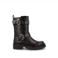 Botín Mujer Bata Nana Negro