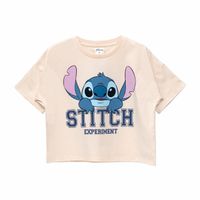 Polera Niña Bubblegummers Stitch Blanco