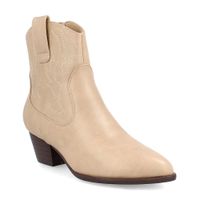 Botín Mujer Bata Cowie Blanco