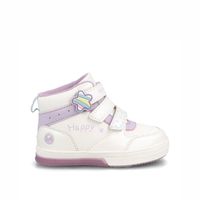 Botín Niña Bubblegummers Neon Blanco