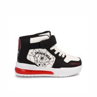 Zapatilla Niño Bubblegummers Spiderman Blanco - Negro