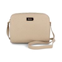 Cartera Mujer Bata Hope Beige
