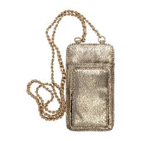 Cartera Mujer Bata Red Label Chhita Dorado