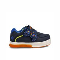 Zapatilla Niño Bubblegummers Neon Azul Marino