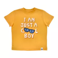 Polera Niño Bubblegummers Zaltan Amarillo