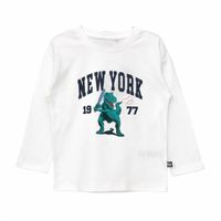 Polera Manga Larga Niño Bubblegummers Sorrento Blanco