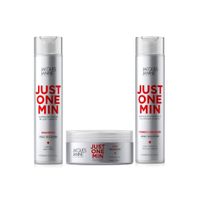 Rutina Capilar Brillo + Antifrizz + Hidratación Just One Min Jacques Janine