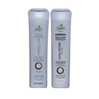Pack Shampoo y Mascarilla Matizador Cana Silver Naissant