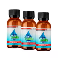 Sani Nails Ayuda a combatir los hongos de las uñas Pack 3x30 ml