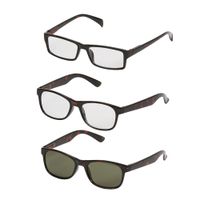 Set de 2 Anteojos, Lentes One Power Readers de Color Marrón + Lentes de Sol