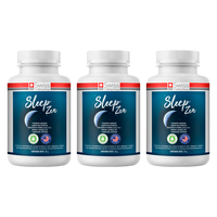 Pack x 3 Suplemento Alimenticio Sleep Zen Con Magnesio Vitaminas B6 y B12 Contra el Insomio 60 caps