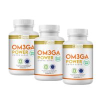 Pack  3 Omega 3  DHA 800 mg Om3ga Power