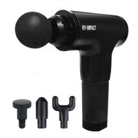 Pistola de Masajeadora 4 cabezales Hy Impact